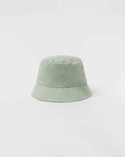 Twill Bucket Hat with Label